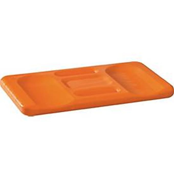Ergonomisch kniekussen, L 440 x B 240 x S 30 mm, oranje