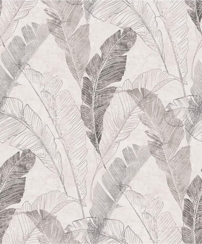Myriad Tropical Leaf grijs MY2203