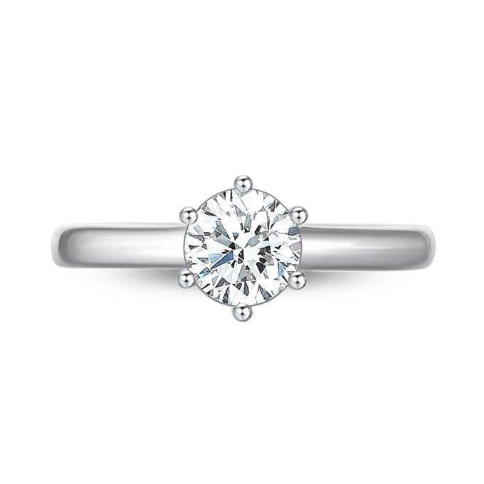 Luna Creation - 701.1754 - Ring - Dames - 585WG - Ringmaat 54
