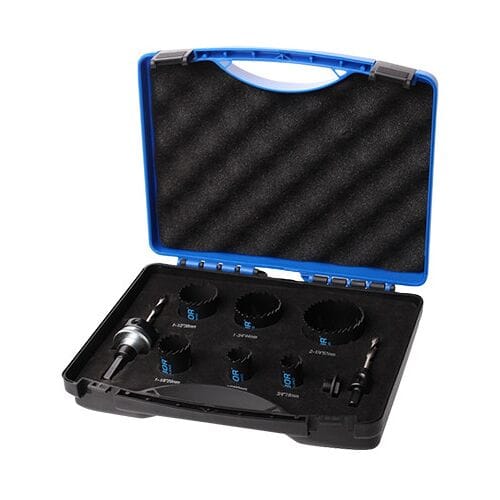 Gatzaagset Raltec electricien 22-64mm 9-delig