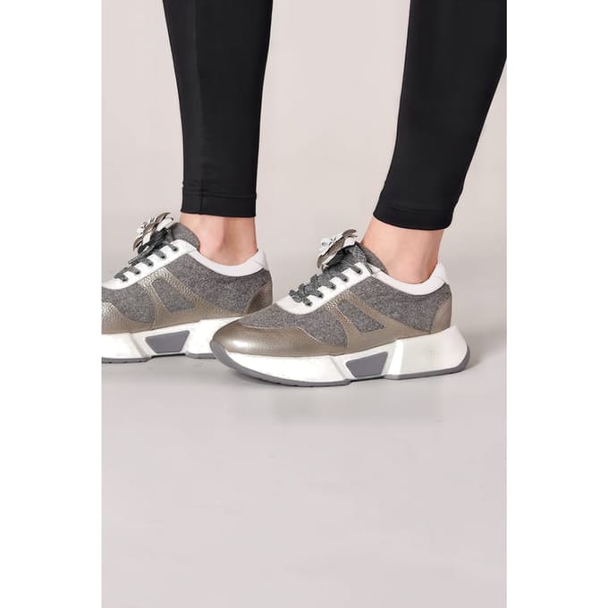 Anne Fontaine Bandit Heathergrey Größe: 37 | Trainers Outlet | Damen | Grau