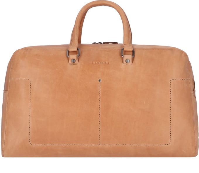 Harold's Caugio Weekender reistas Leer 53 cm - camel