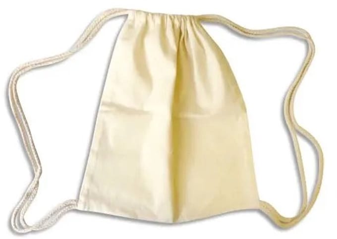 Graine Creative katoenen tas - creatieve knutsel tas 26x31cm multicolor.