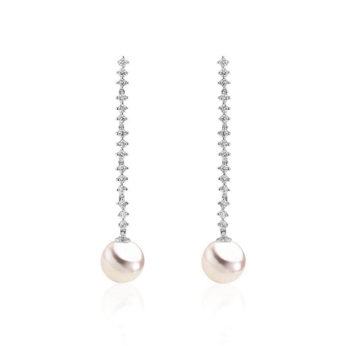 Luna-Pearls oorsieraden Oorringen HS1104_4.5-5mm