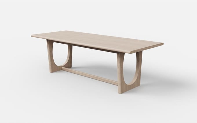 Nordic Home - Albert eettafel 95x180 cm - naturel