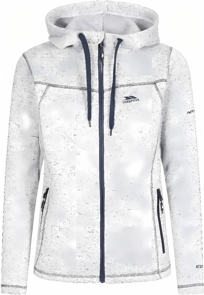 Trespass damesfleecejas/fleecepullover Odelia B - Damesfleece At300 Ghost Navy Marl