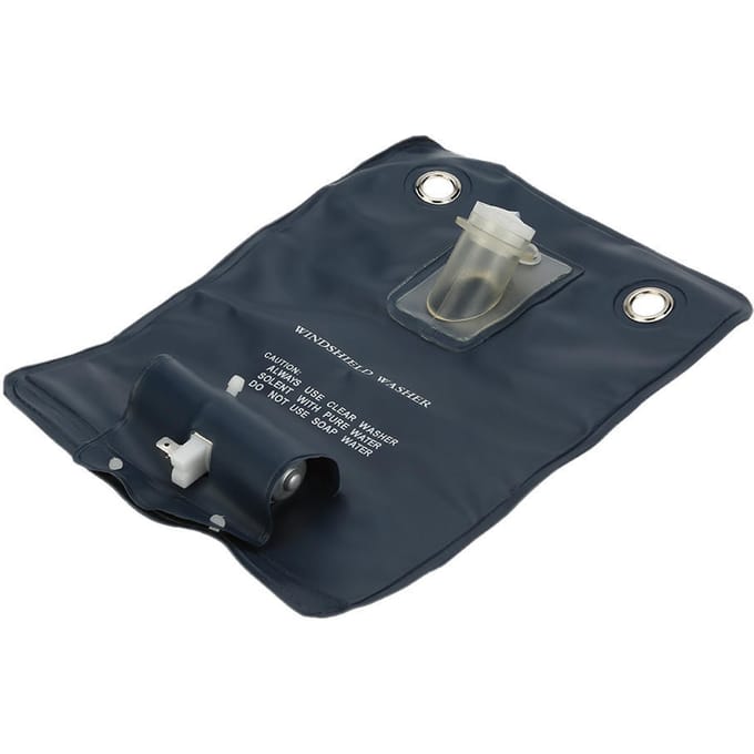 Kit de pompe de lave-glace universel 12 V avec interrupteur à bouton de jet pour voitures classiques gray