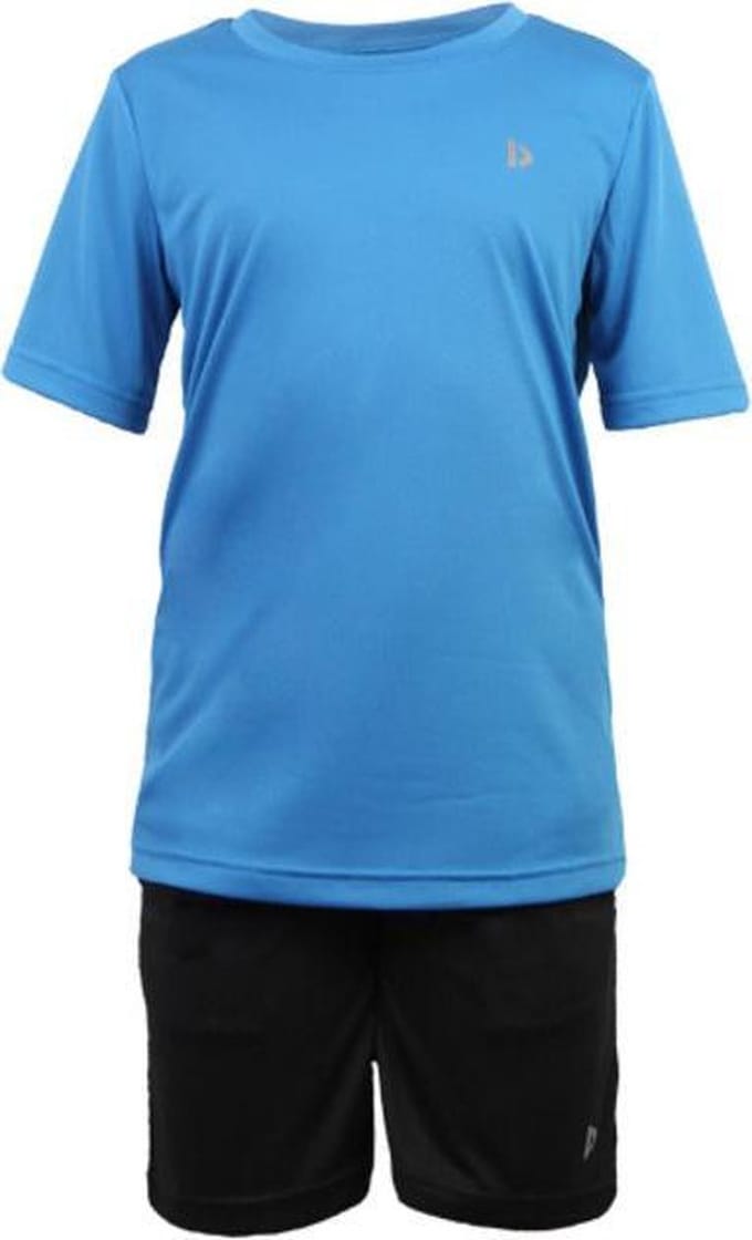 Donnay - Sportset (Champ) - gymset - Junior - Blue/Black (1196) - maat 152
