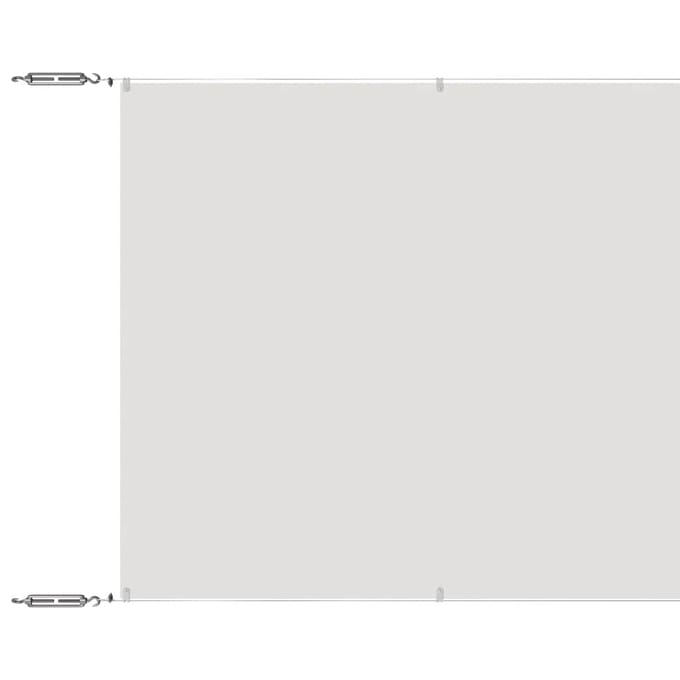 vidaXL Luifel verticaal 60x800 cm oxford stof wit