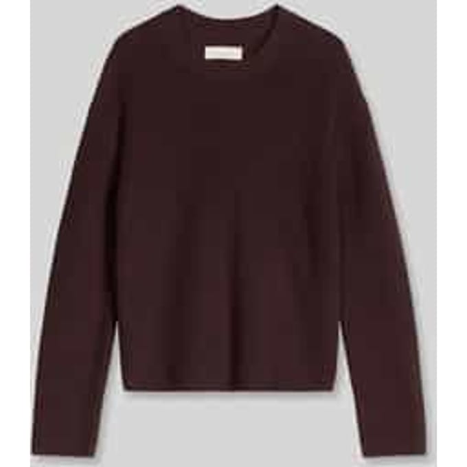 Loose fit pullover van puur katoen