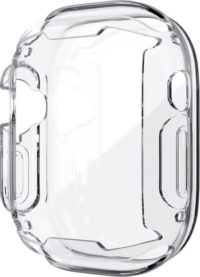 Watch case screenprotector - geschikt voor Apple Watch Series Ultra / Ultra 2 - 49 mm - transparant