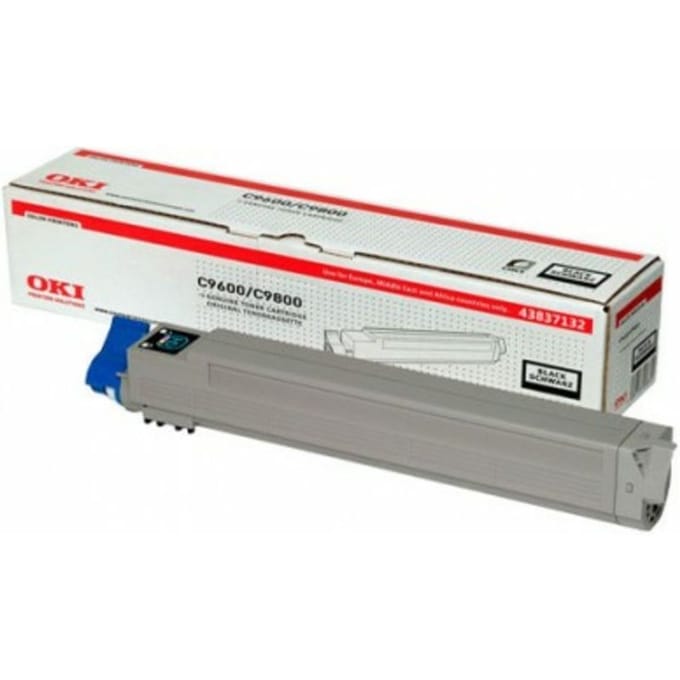 OKI 43837132 toner cartridge zwart (origineel)
