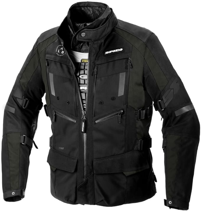 Spidi 4Season Evo Jas Donker Groen Zwart - Jas