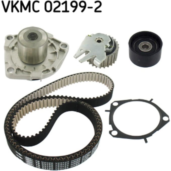 Waterpomp+distributieriem set SKF VKMC 02199-2