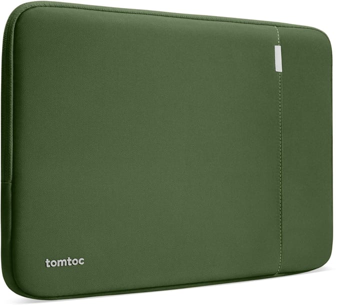 Tomtoc Defender-A13-hoes voor MacBook Pro/Air 14" - Groen