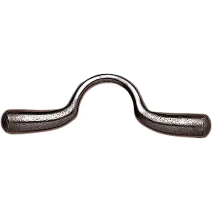 Mors western snaffle voor paard met gebogen lippenbakkie groot Roldan Asa Caldera