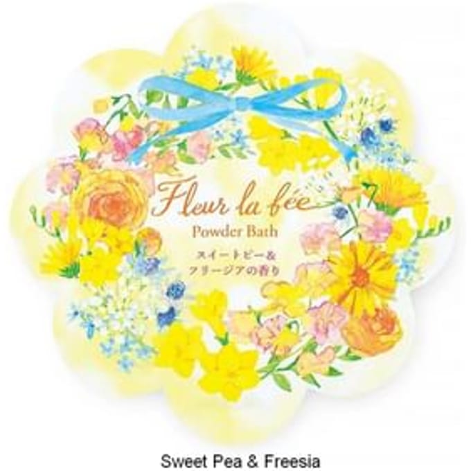 CHARLEY - Fleur La Fée Powder Bath Sweet Pea & Freesia - 40g