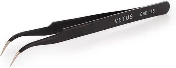 Cosmetics Zone Pincet VETUS #4 Gebogen