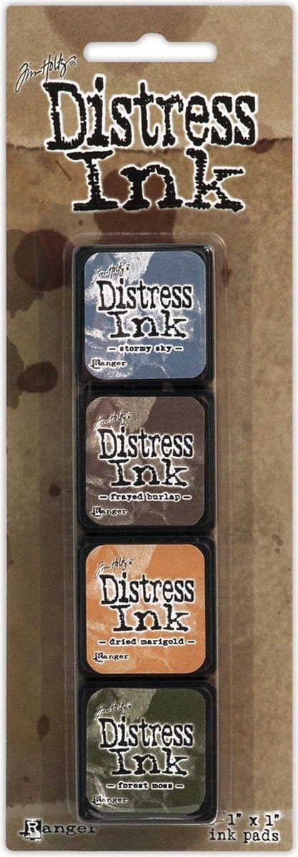 Distress Mini ink pad - Kit 9