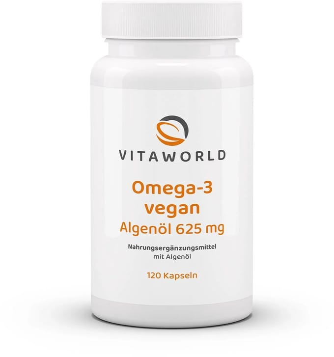 Vitaworld omega 3 veganistische algenolie 120 capsules