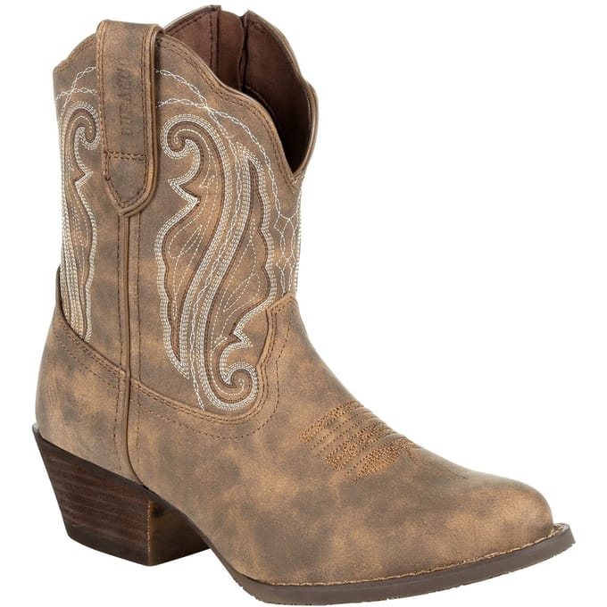 Durango Crush Leer Vrouwen Laarzen Driftwood