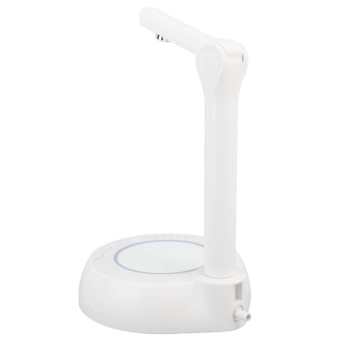 Desktop Waterfles Dispenser 5 Gallon 4 Niveaus Oplaadbare Elektrische Waterfles Pomp voor white
