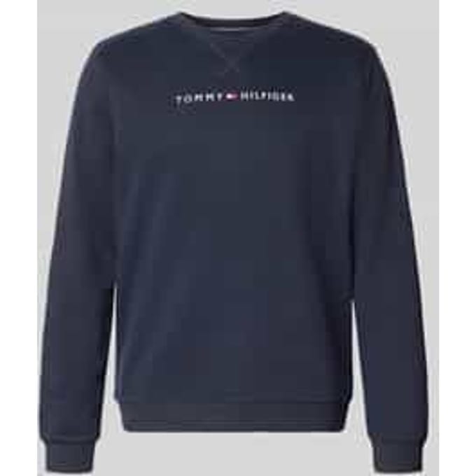 Regular fit sweatshirt van katoenmix