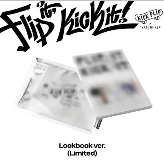 KICK FLIP - [RETOURNE-LE, COUP DE PIED !] 1er Mini Album Édition LIMITÉE Version LOOKBOOK LOOKBOOK