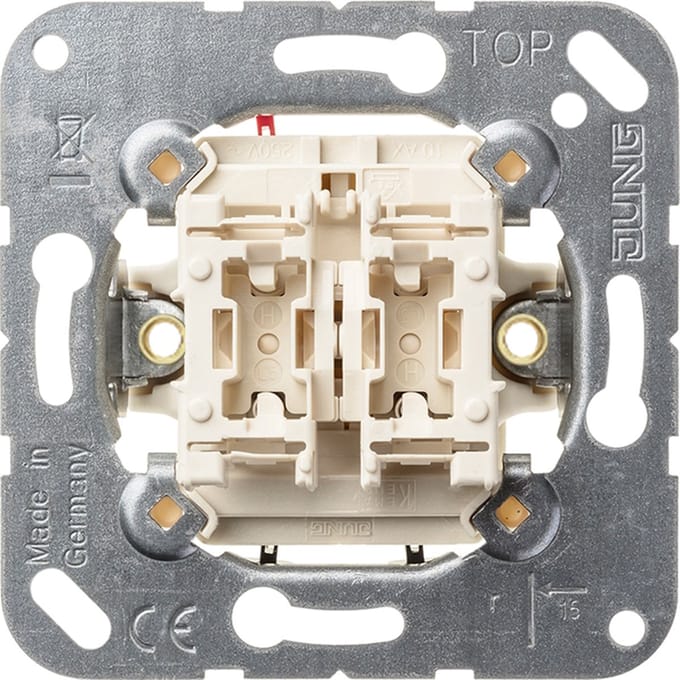 Jung Basiselement Drukcontact - 535EU - E2U2K
