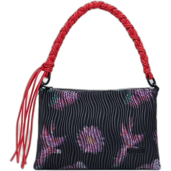 Desigual schoudertas Xena Dortmund Across Body Bag Black zwart