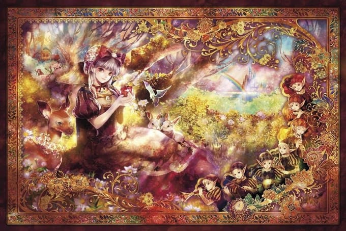 Puzzel Meester - Legpuzzel - Ontspannen - Verhaal Illustratie - 50 x 75 cm - Multicolor