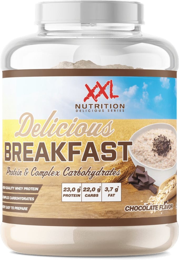 XXL Nutrition - Delicious Breakfast - Chocolade - Eiwitontbijt - 2500 g
