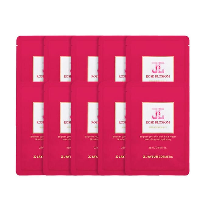 JAYJUN Rose Blossom Mask 10 stuks AUTHENTIEKE WINKEL pink
