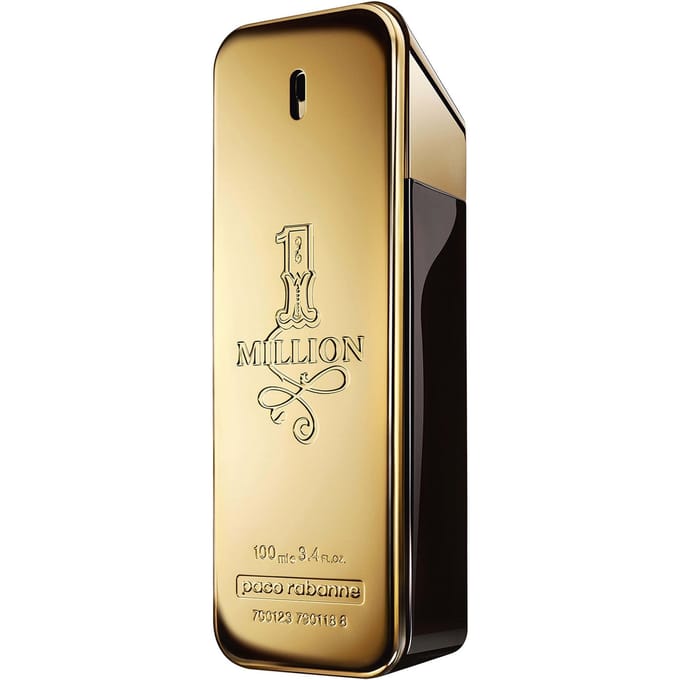 Rabanne 1 Million Eau de Toilette Spray Herenparfum Heren 100 ml