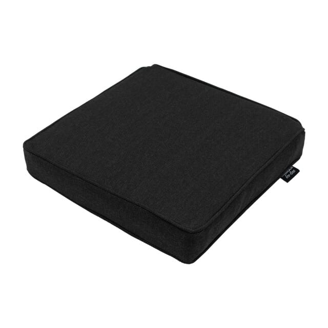 Madison - Zitkussen Black canvas eco+ - Ca. 40x40 cm - Set van 4