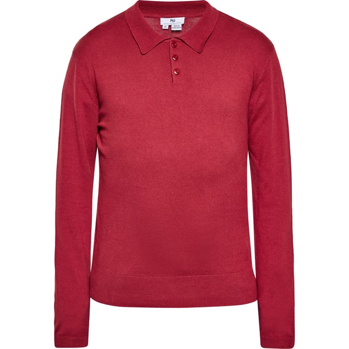 Mo Jumper Heren wijnrood