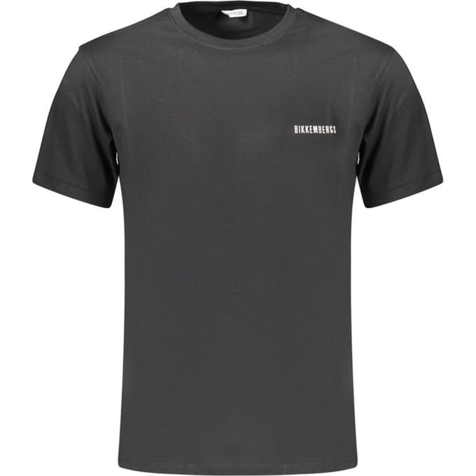 Bikkembergs Zwart Katoenen Heren T-Shirt