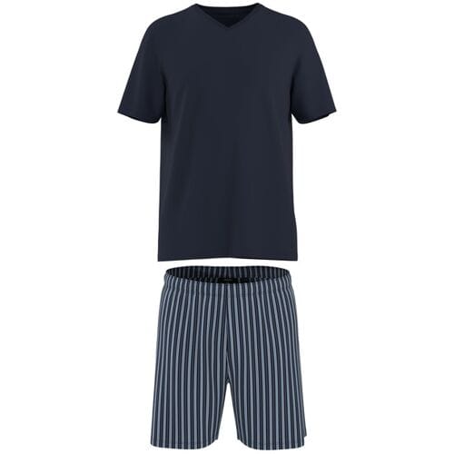 ESMARA MEN Heren shortama (Marineblauw, XXL)