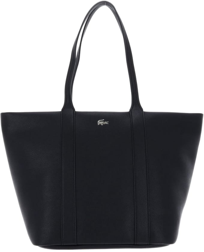 LACOSTE schoudertas shopper Shopping Bag Noir zwart