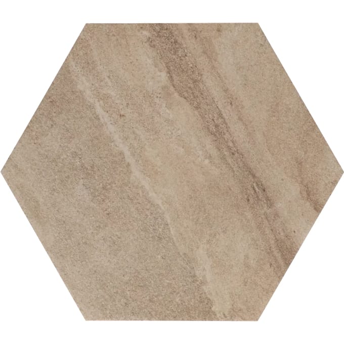 Staptegel Hexagon Cappuccino o60x52x2cm