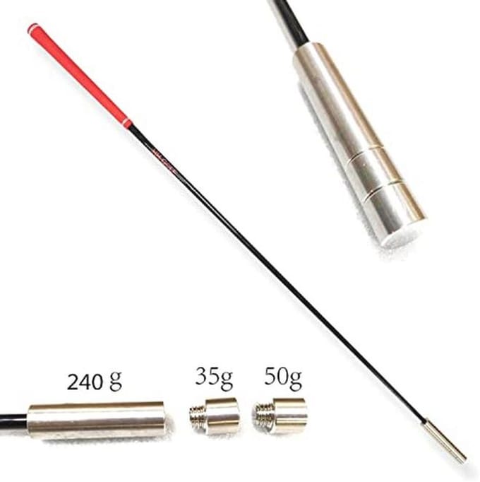 Golf Swing Speed Trainer voor Snelheid en Flexibiliteit – Trainingsstick met 3 Gewichten