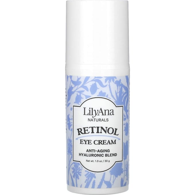 Lilyana Naturals, Crème Yeux Rétinol, 1 oz (30 g) white