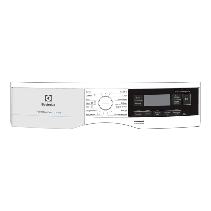 AEG controlepaneel, wit, Electrolux, FR 140232995013