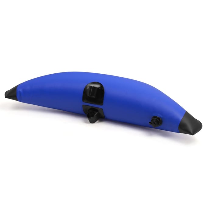 Kajak PVC Opblaasbare Zijvleugel Kajak Kano Visboot Staand Drijfmiddel wit