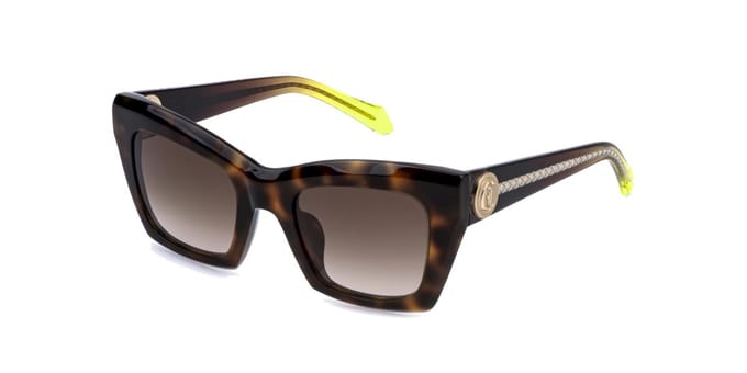 Just Cavalli Sjc144 Square Dames Zonnebril Bruin Brown Gradient/CAT3 Vrouw