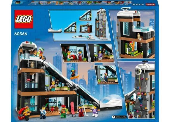 LEGO City Ski- en Klimcentrum Wintersport Speelgoed - 60366