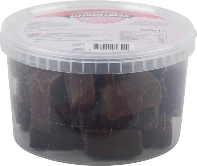 Choco Mallows Chocolade Marshmallows Grote Silo 350 gram Smikkelbeer