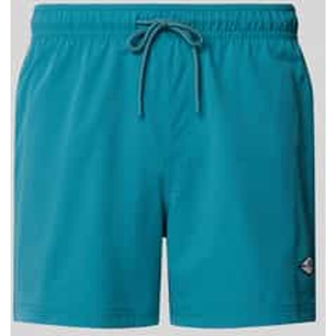 JACK & JONES Maui Tropic Solid Swim Shorts Reg regular fit - heren zwembroek - Colonial Blue (colonial blue)