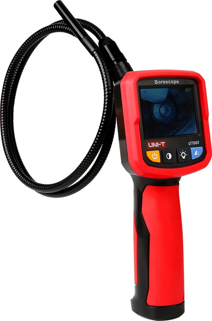 Uni-T UT665 - Inspectiecamera - 2.4 inch Display - IP67 - 9mm Sondediameter