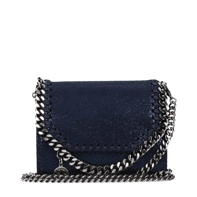 Stella McCartney Blauwe Leren Portemonnee